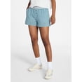 thumbnail image 1 of No Boundaries Cotton Boxer Shorts with Rollover Waist, 3'' Inseam, Women's XXS (00)-XXL (20), 1 of 5