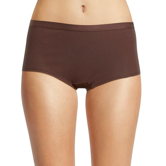 No Boundaries Cotton Boyshort Panty, Sizes XS-XXXL