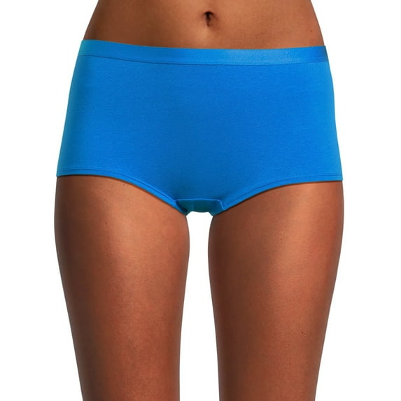 No Boundaries Cotton Boyshort Panty, Sizes XS-XXXL