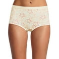 thumbnail image 1 of No Boundaries Cotton Boyshort Panty, Sizes XS-XXXL, 1 of 3