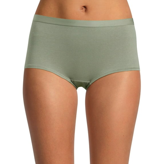 No Boundaries Cotton Boyshort Panty, Sizes XS-XXXL