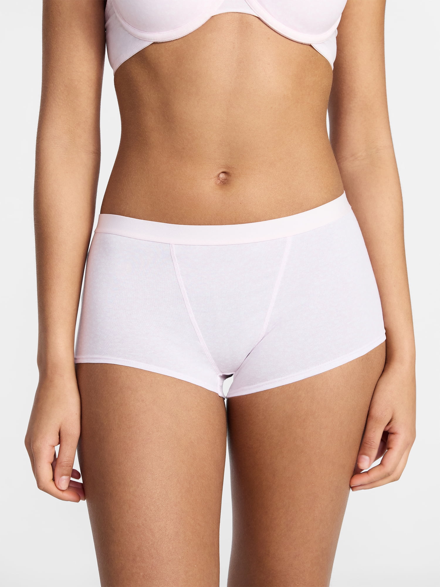 No Boundaries Cotton Boyshort Women's and Women's Plus, Sizes XS-XXXL