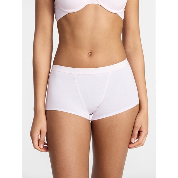 No Boundaries Cotton Boyshort Women's and Women's Plus, Sizes XS-XXXL