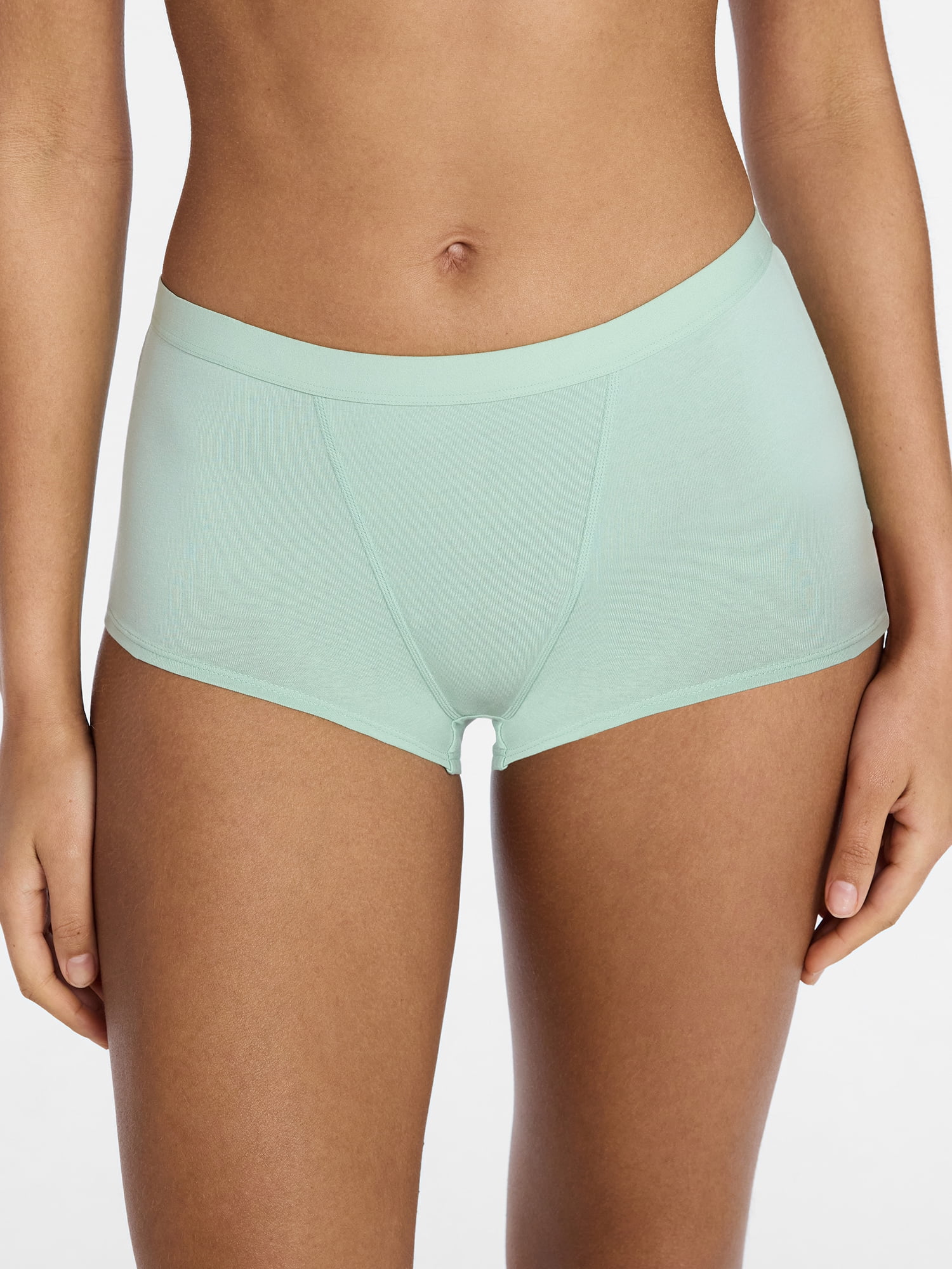 No Boundaries Cotton Boyshort Women's and Women's Plus, Sizes XS-XXXL