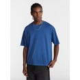 thumbnail image 1 of No Boundaries Cotton Oversized Cropped Tee with Short Sleeves, Men's and Big Men's XS-5XL, 1 of 5
