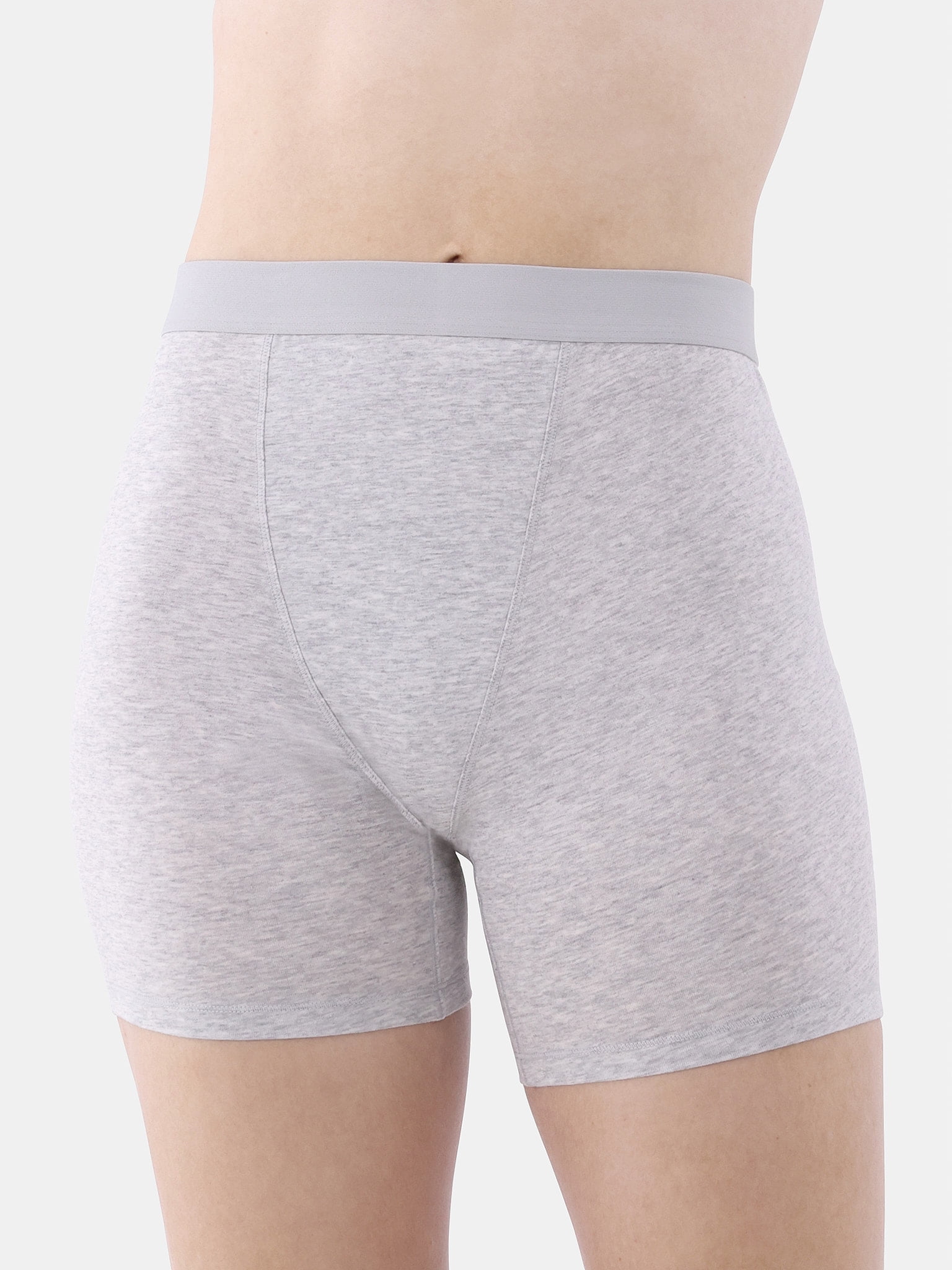 No Boundaries Women's Cotton Ribbed Boxer Shorts Sizes XS to 3XL