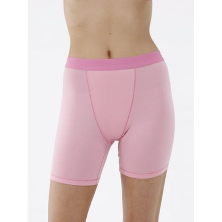 No Boundaries Cotton Stretch Ribbed Boxer Shorts, Women's XS-3XL
