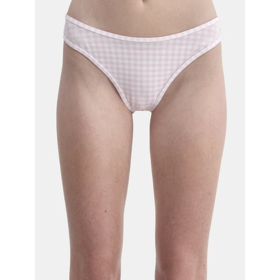 No Boundaries Cotton Thong Panty, Women’s and Women’s Plus, Sizes S-XXXL