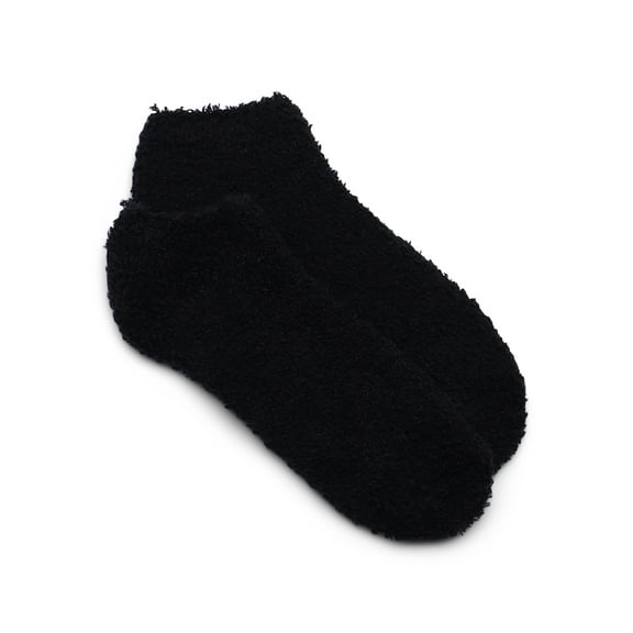 No Boundaries Low Cut Cozy Socks, 1-Pack, Women's, Size 4-10