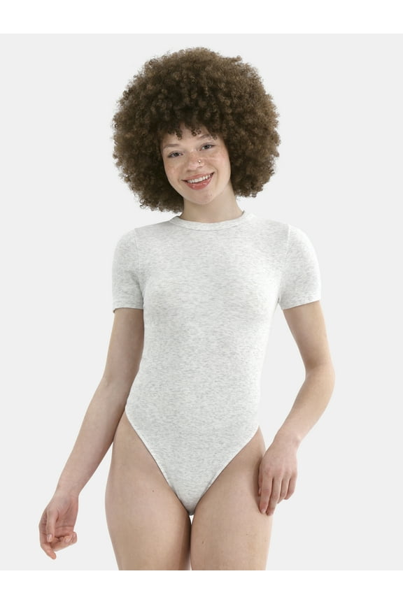 Crewneck Seamless Bodysuit, Women's