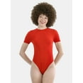 thumbnail image 1 of No Boundaries Crewneck Seamless Bodysuit, Women's, 1 of 5