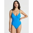 thumbnail image 1 of No Boundaries Crinkle One-Piece Swimsuit, Women’s, 1 of 4