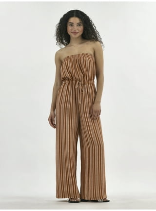 skipper jumpsuit | rosso stripe – ZIGGY ZAZA