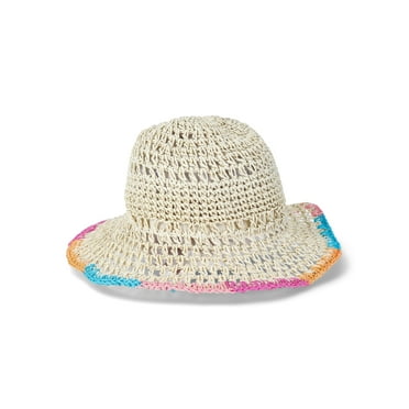 No Boundaries Crochet Bucket Hat, Natural