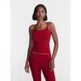 thumbnail image 1 of No Boundaries Cropped Cami Top with Shelf Bra, Women's XXS-XXL, 1 of 5