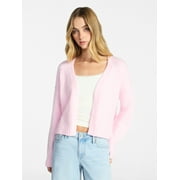 NO BOUNDARIES Cropped Cardigan, Women's & Women's Plus XXS-4X