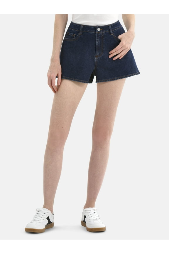 Denim Mom Shorts, 2.25'' Inseam, Women's
