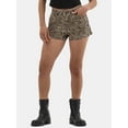 thumbnail image 1 of No Boundaries Denim Shorts, 3'' Inseam, Women's and Women's Plus, 1 of 5