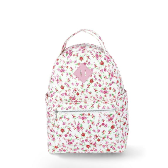 No Boundaries Dome Backpack, Almond Floral, Women's
