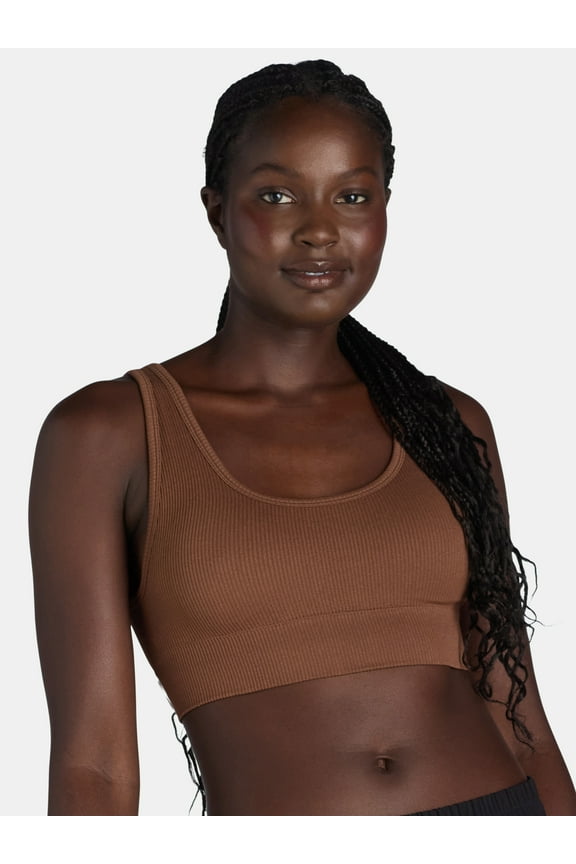 Women's Double Scoop Seamless Bra, Sizes XS-XXXL