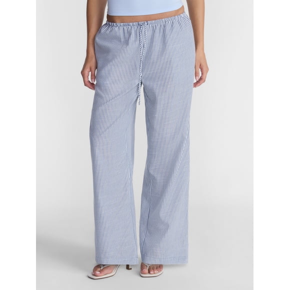 No Boundaries Drawstring Beach Pant, Women's and Women's Plus