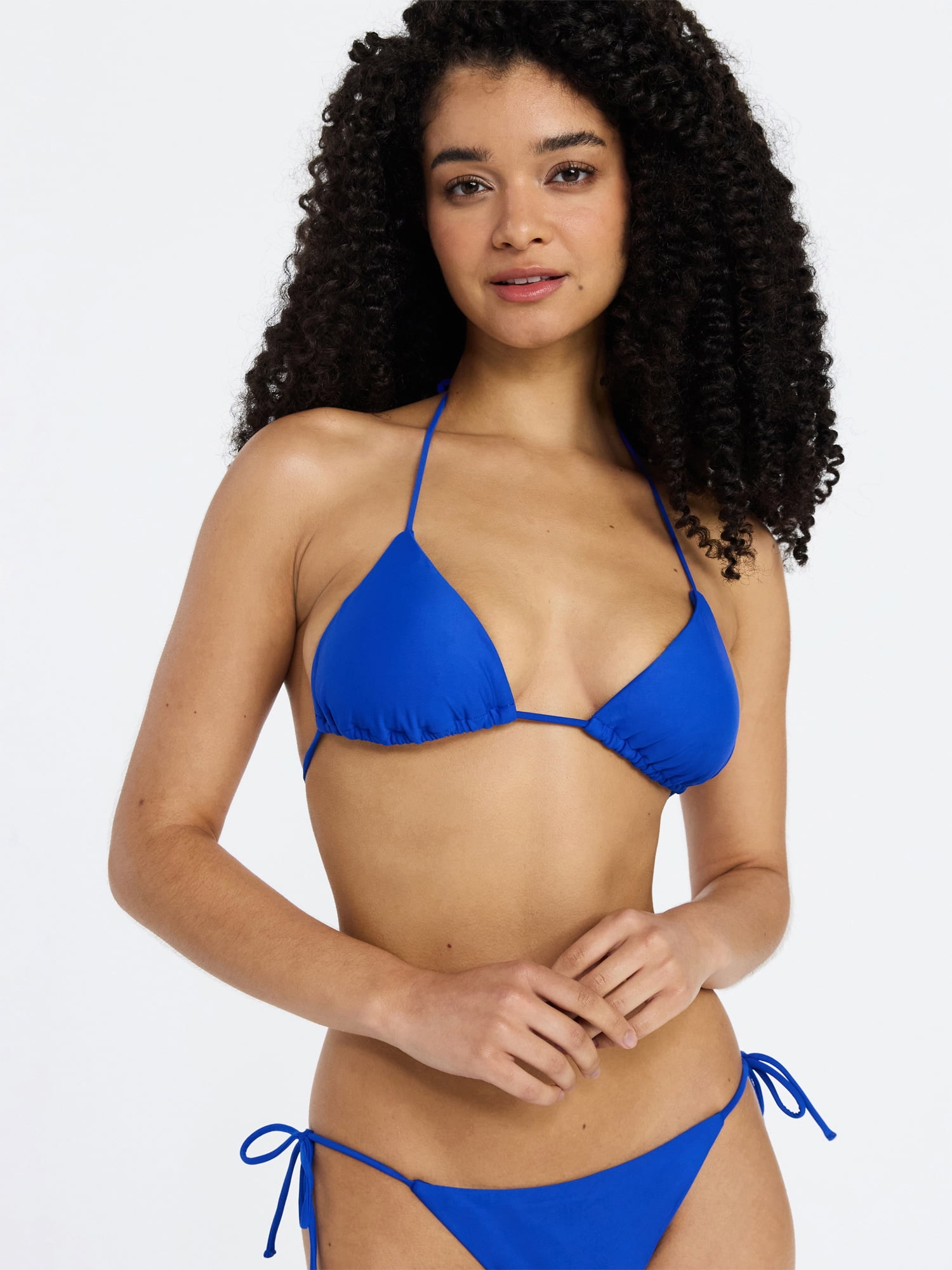 No Boundaries Triangle Bikini Top, Women’s XXS-XXL