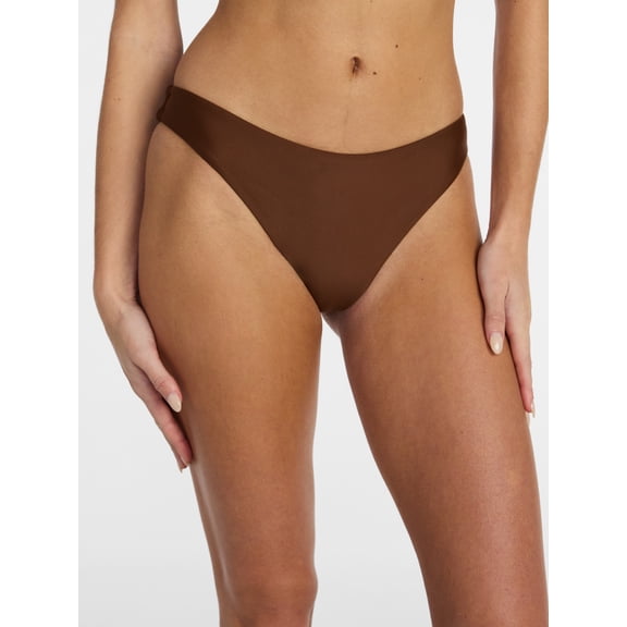 No Boundaries Low Rise Bikini Bottoms, Women’s XXS-XXL