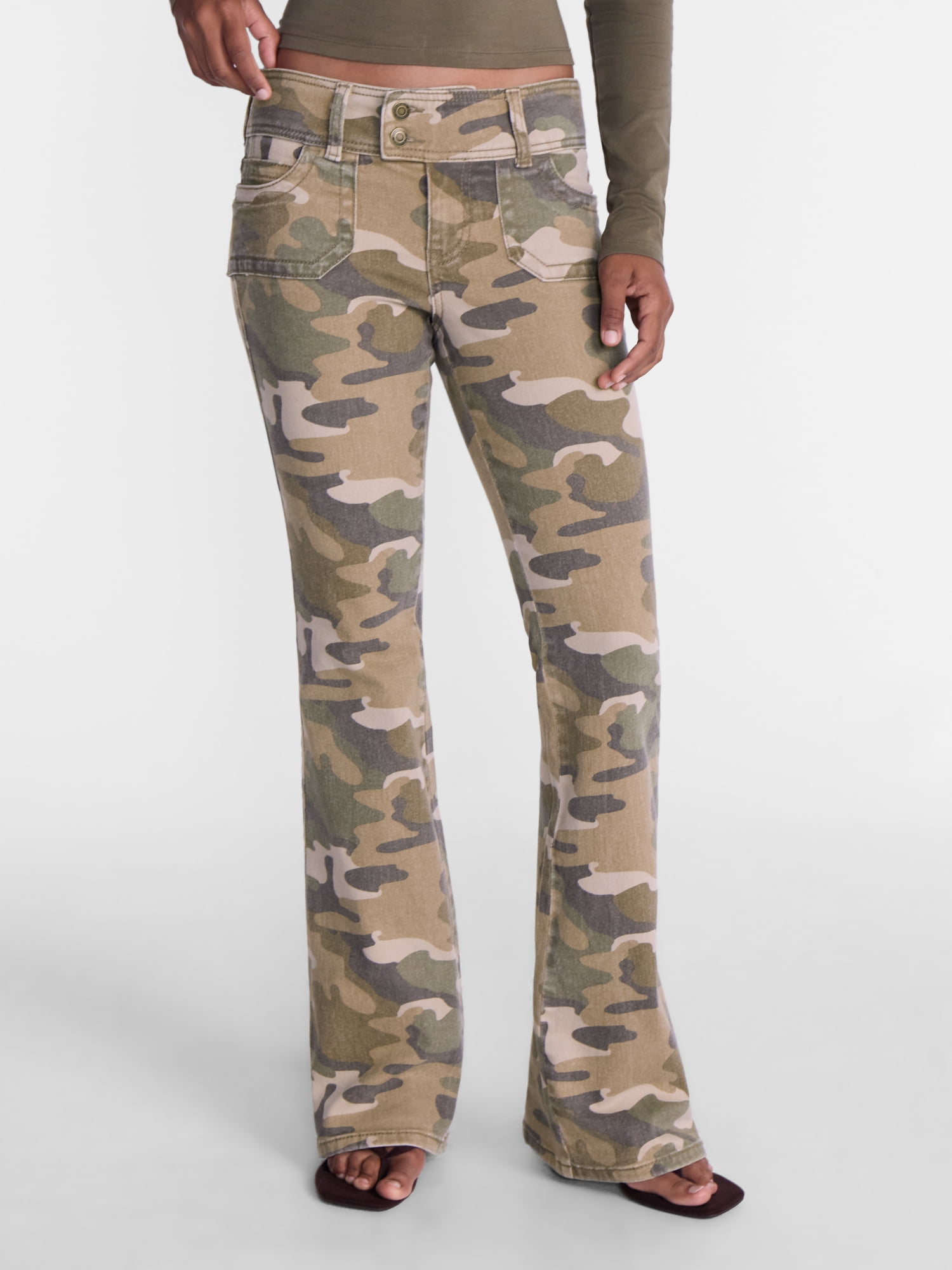 No Boundaries Extended Tab Bootcut Jeans, 31.5'' Inseam, Women’s 00-20
