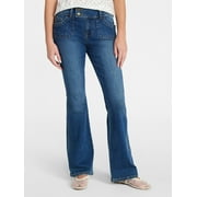 Extend Tab Bootcut Jeans with Porkchop Pockets, 32'' Inseam, Women’s 00-18