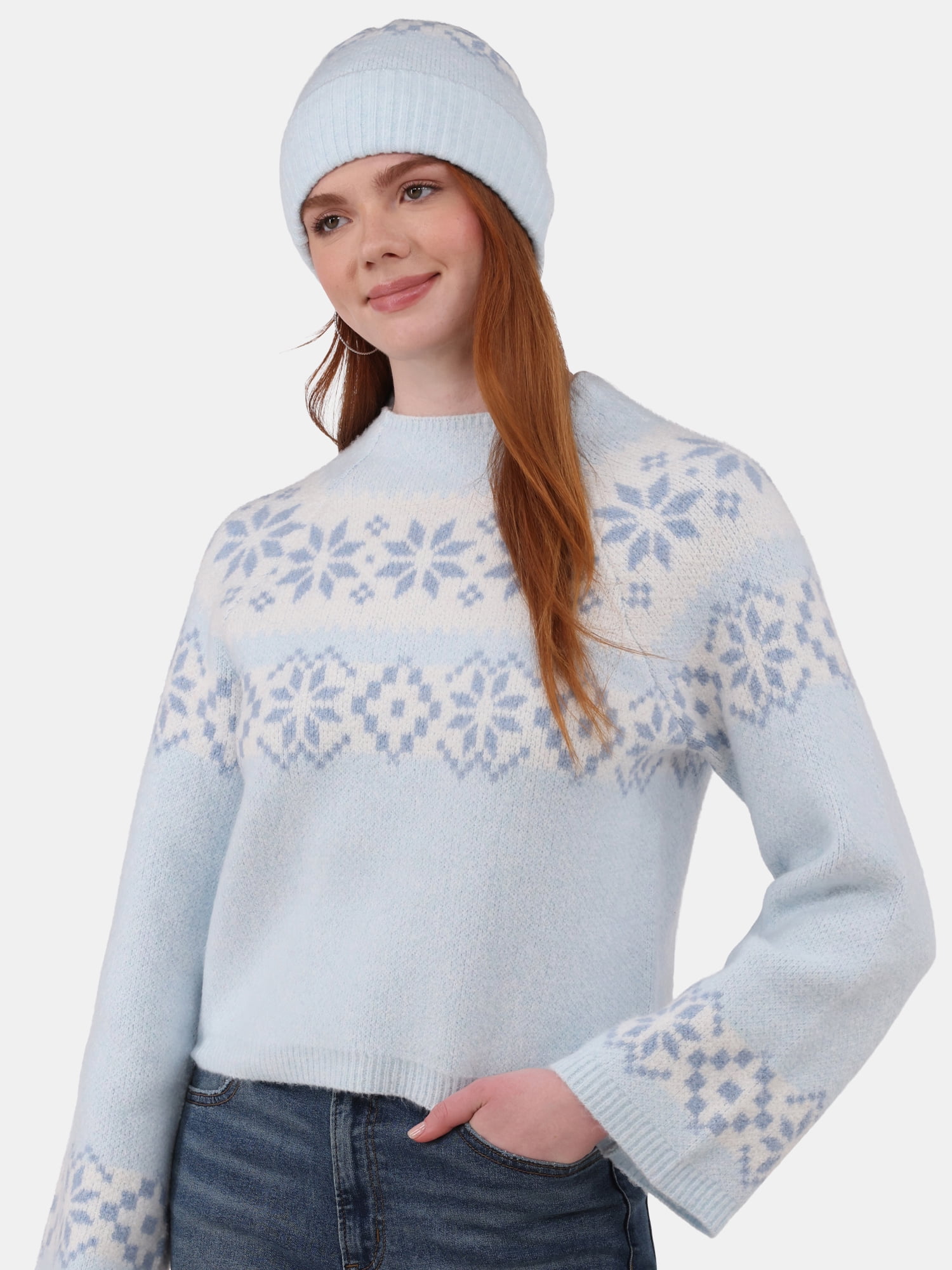 新品タグ付き ♡ Heart Fair Isle Knit Pullover 新品未開封 Heart Fair Isle Knit Pullover