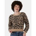 thumbnail image 1 of No Boundaries Fashion Sweater, Midweight, Women's, Sizes XXS-XXL, 1 of 5