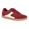 thumbnail image 1 of No Boundaries Women's Lace-Up Fashion Sneakers with Memory Foam Insole, Wide Width, 1 of 5