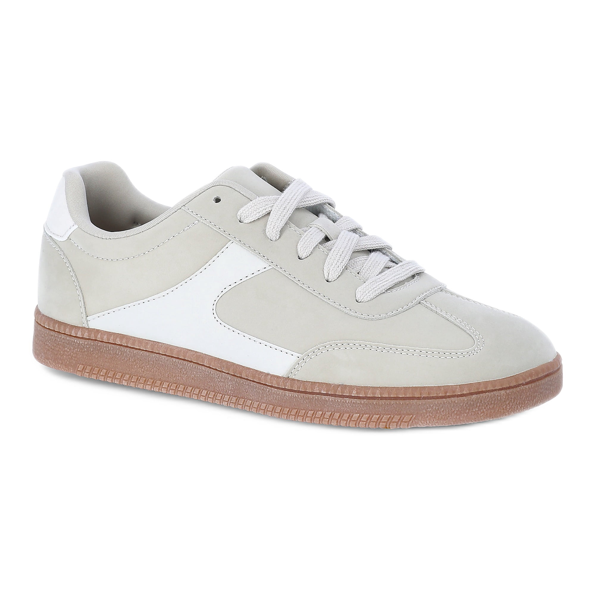 No Boundaries Women's Lace Up Sport Sneakers, Wide Width Available