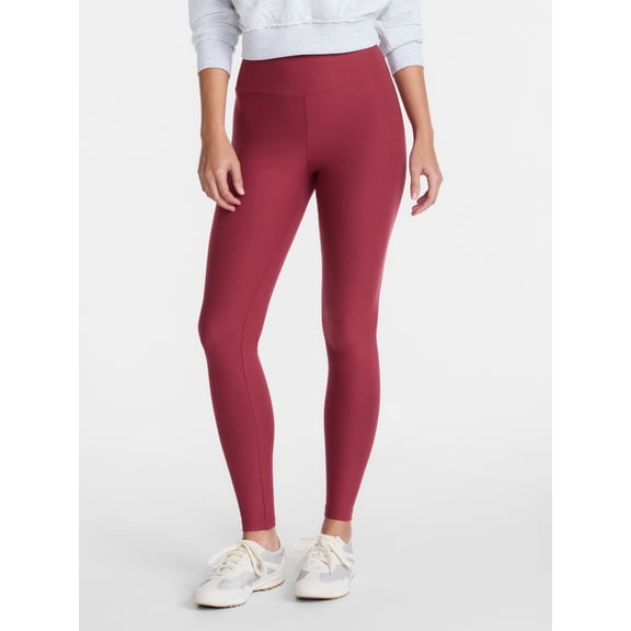 No Boundaries Super Soft Core Ankle Leggings, 27.5'' Inseam, Women's and Women's Plus XXS-4X