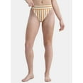 thumbnail image 1 of No Boundaries Feeder Stripe Swim Bottoms, Sizes XXS-XXL, 1 of 5