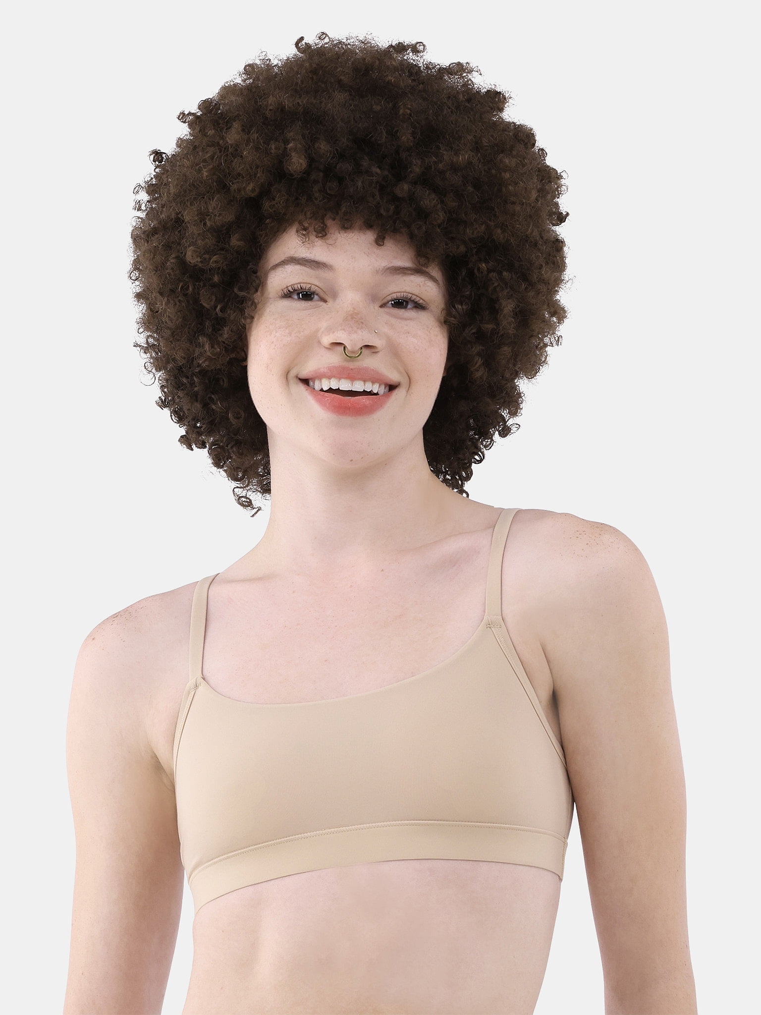 No Boundaries Fit Stretch Scoop Bralette, Women's XS-3XL