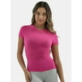 thumbnail image 1 of No Boundaries Women's Fit Stretch Short Sleeve T-Shirt, Sizes XS-3XL, 1 of 5
