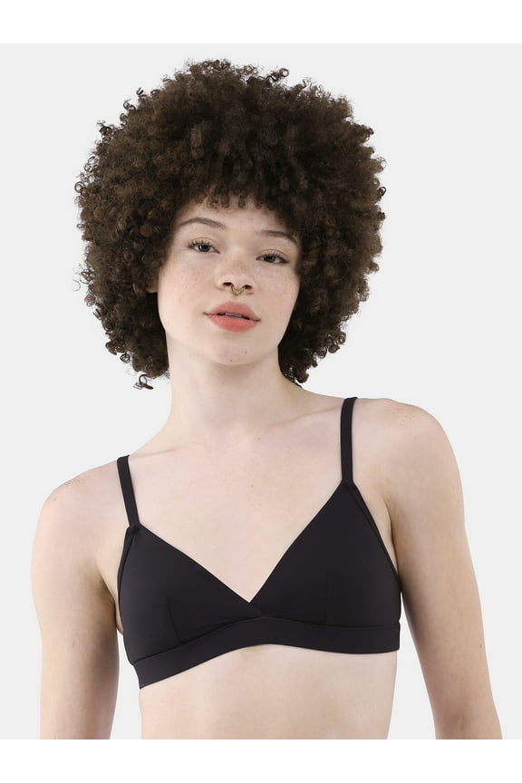 Fit Stretch Triangle Bralette, Women's XS-3XL