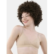 No Boundaries Fit Stretch Triangle Bralette, Women's XS-3XL