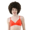 thumbnail image 1 of No Boundaries Women's Fit Stretch Triangle Bralette, Sizes XS-3XL, 1 of 5
