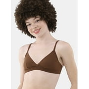 No Boundaries Fit Stretch Triangle Bralette, Women's XS-3XL