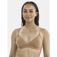 thumbnail image 1 of No Boundaries Women's Fit Stretch Triangle Bralette, Sizes XS-3XL, 1 of 3