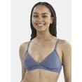 thumbnail image 1 of No Boundaries Women's Fit Stretch Triangle Bralette, Sizes XS-3XL, 1 of 3