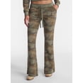 thumbnail image 1 of No Boundaries Flare Leg French Terry Pant, Women's Sizes XXS-XXL, 1 of 5