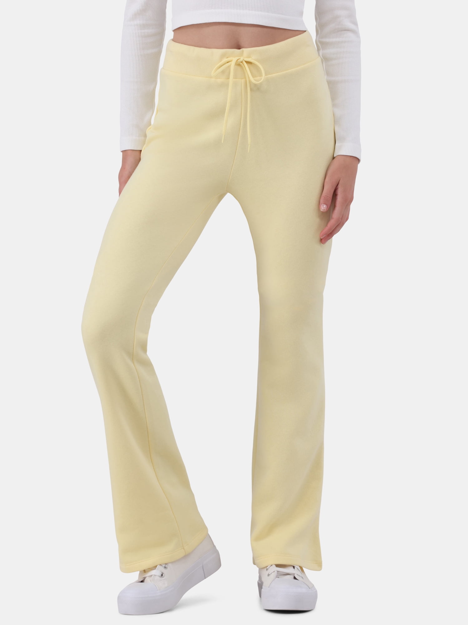 No Boundaries Fleece Flare Pants, 31.5” Inseam, Women’s and Women’s Plus
