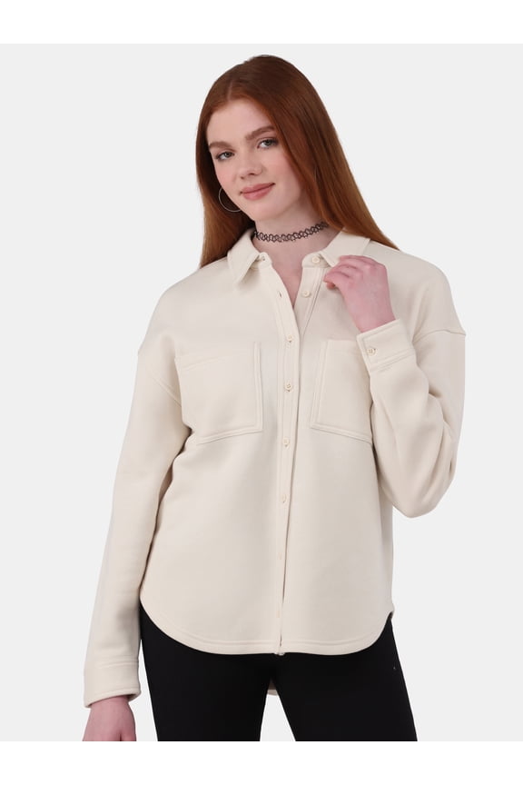 Fleece Shacket, Women's and Women's Plus
