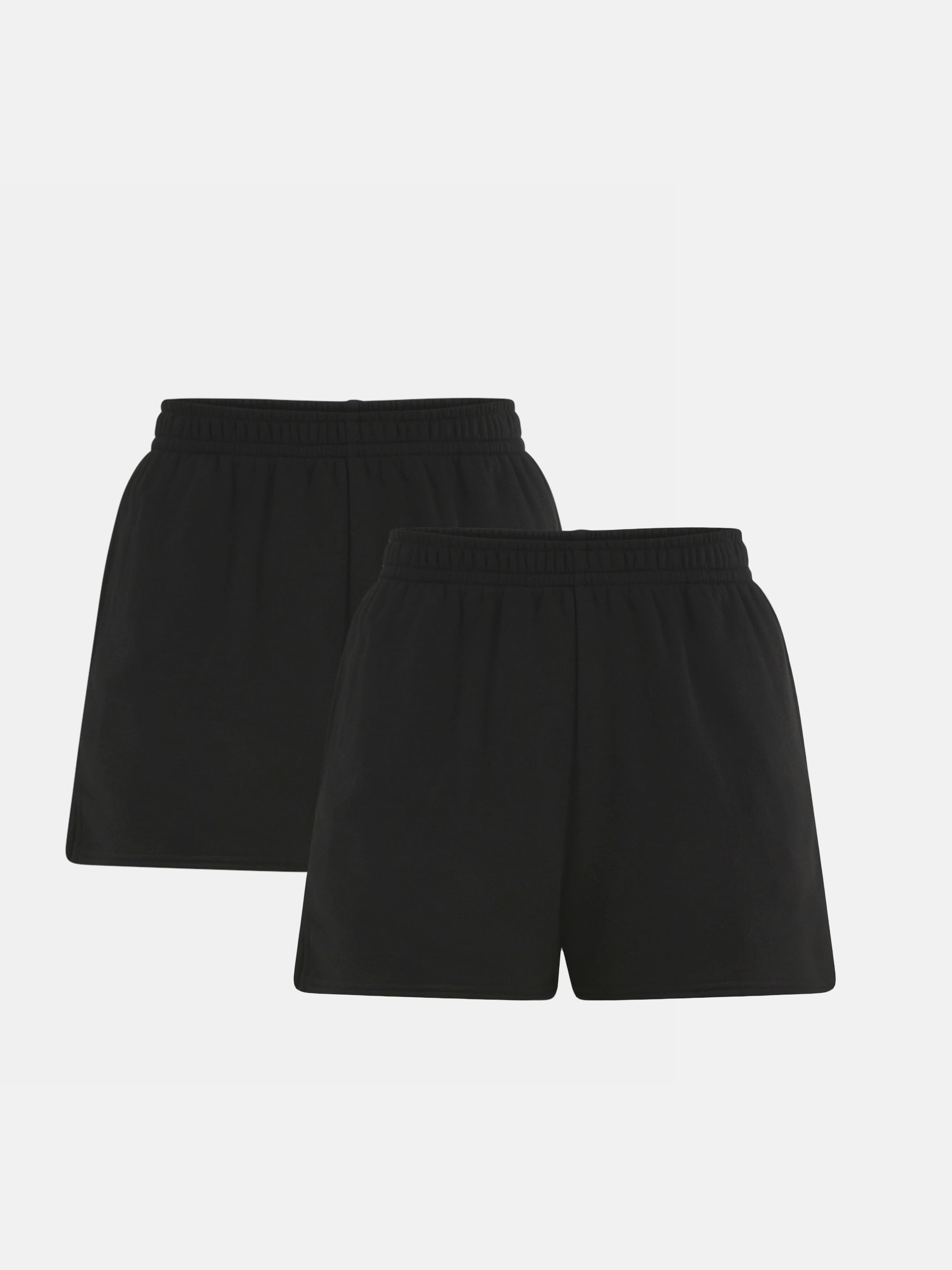 No Boundaries Soft Fleece Shorts, 1 or 2-Pack, Women’s