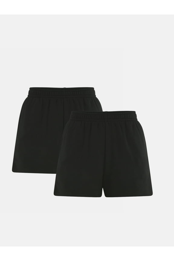 Soft Fleece Shorts, 1 or 2-Pack, Women’s
