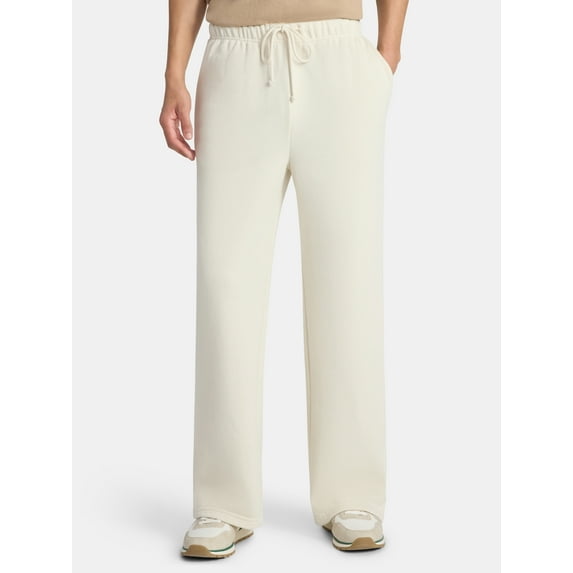 No Boundaries Soft Fleece Vintage Straight Sweatpants, Men's XS-5XL