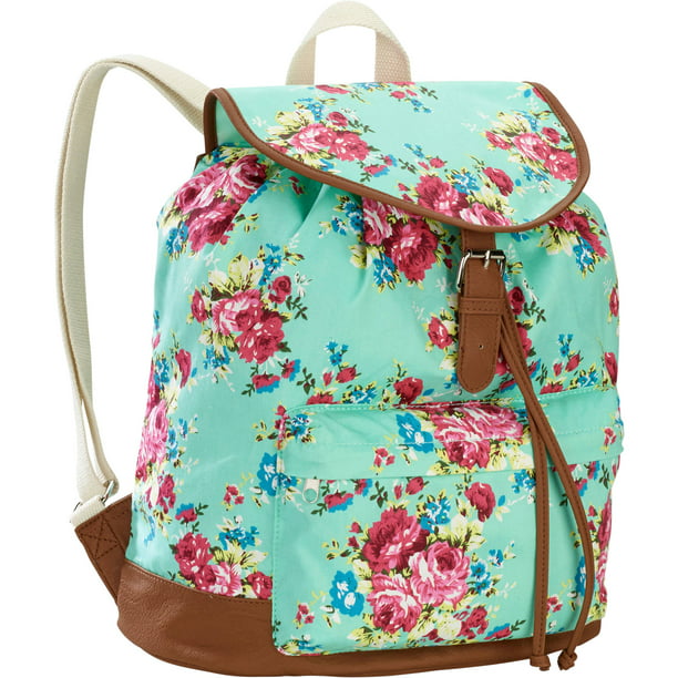 No Boundaries Floral Backpacks - Walmart.com